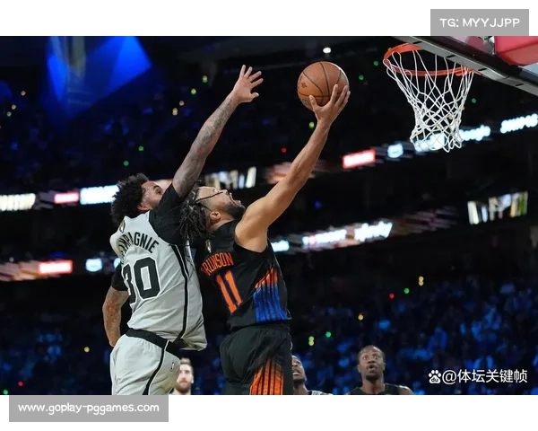 尼克斯与马刺最近一次交手为NBA杯决赛，尼克斯124-113胜